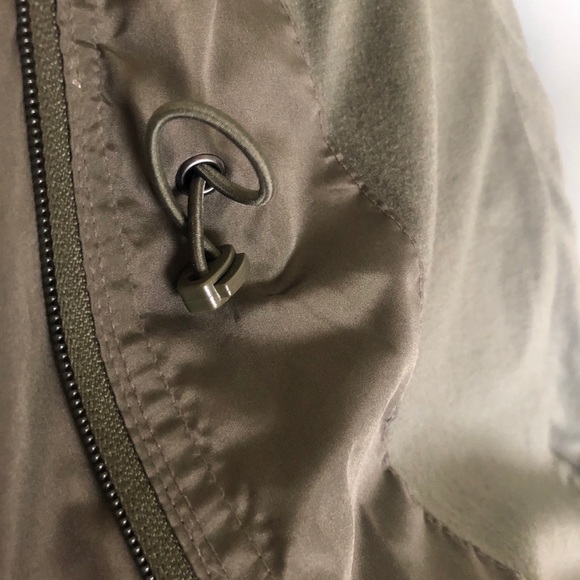 Olive Green Raincoat - Picture 2 of 4